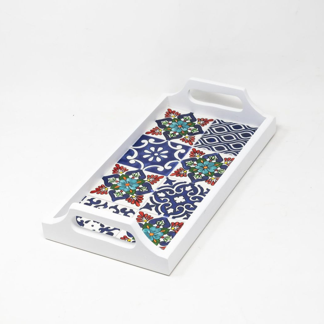 Medium tray (8 tiles / White)