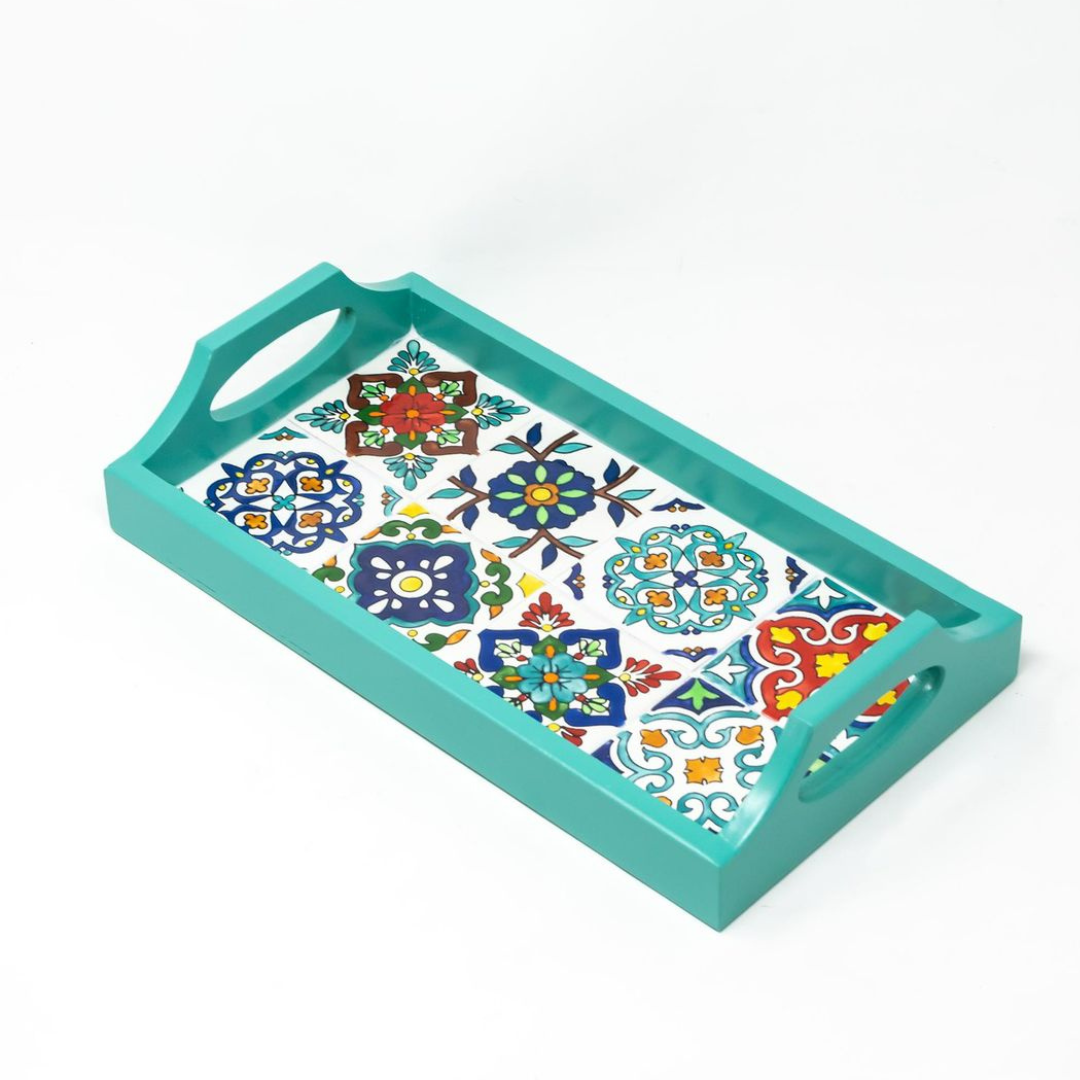 Medium tray (8 tiles / Blue)